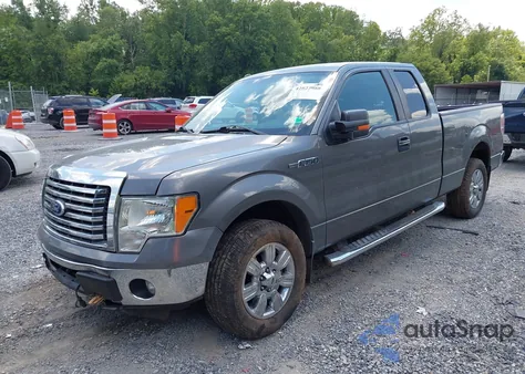 2011 Ford F150 Super Cab from USA, damaged, VIN 1FTEX1CMXBFC29890